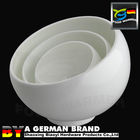 G20 Summit Nominated Bone China Made 4.5" White Porcelain Oblique Open Bowl