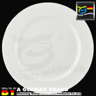 G20 Summit Supplied Bone China Made 5" White Porcelain Round Rim Plate for Small Dissert